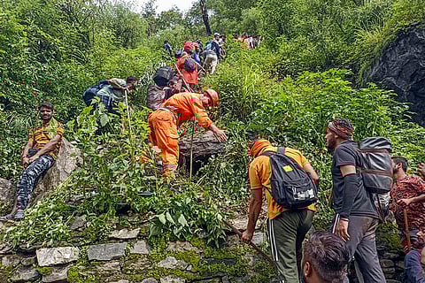 Cloudburst in Kedarnath: Rescue work underway